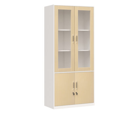 Tủ sắt cánh gỗ TU09K3GM