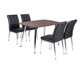 Bộ bàn ghế ăn B68 - G68 verneer