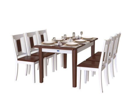 Bộ bàn ghế ăn HGB71AN4 - HGG71
