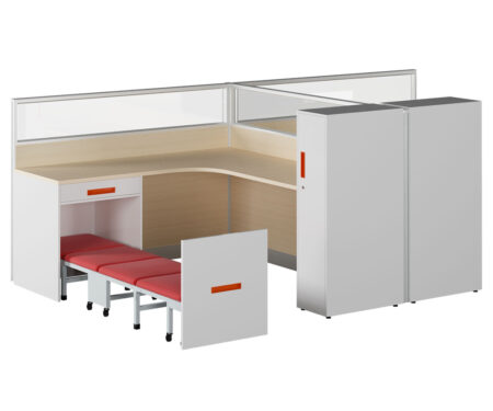 Module bàn làm việc 2 chỗ MDGG01