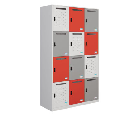 Tủ locker khóa số 12 ngăn TU984-3KS