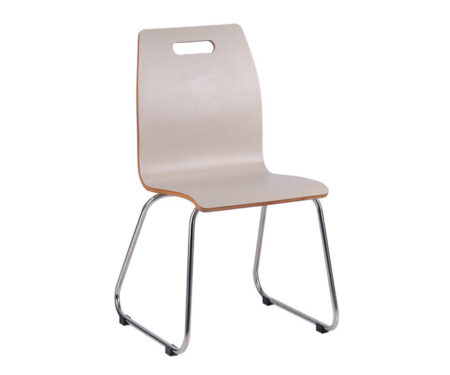 Ghế khung thép tựa gỗ GDU102R