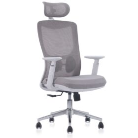 Ghế Xoay Văn Phòng The One FMX821T – Tựa Lưới Công Thái Học, Chân Thép Mạ Sang Trọng