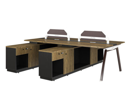 Cụm bàn làm việc 4 người NTVMD02-4C17