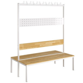 Ghế Thay Đồ GTD03 Hai Mặt Khung Thép Tích Hợp Treo