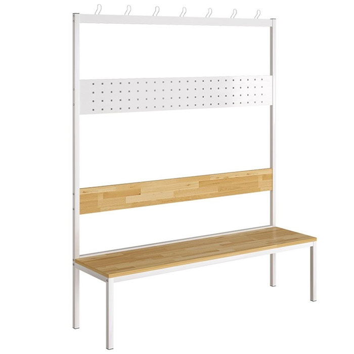 Ghế phòng thay đồ có móc treo GTD02